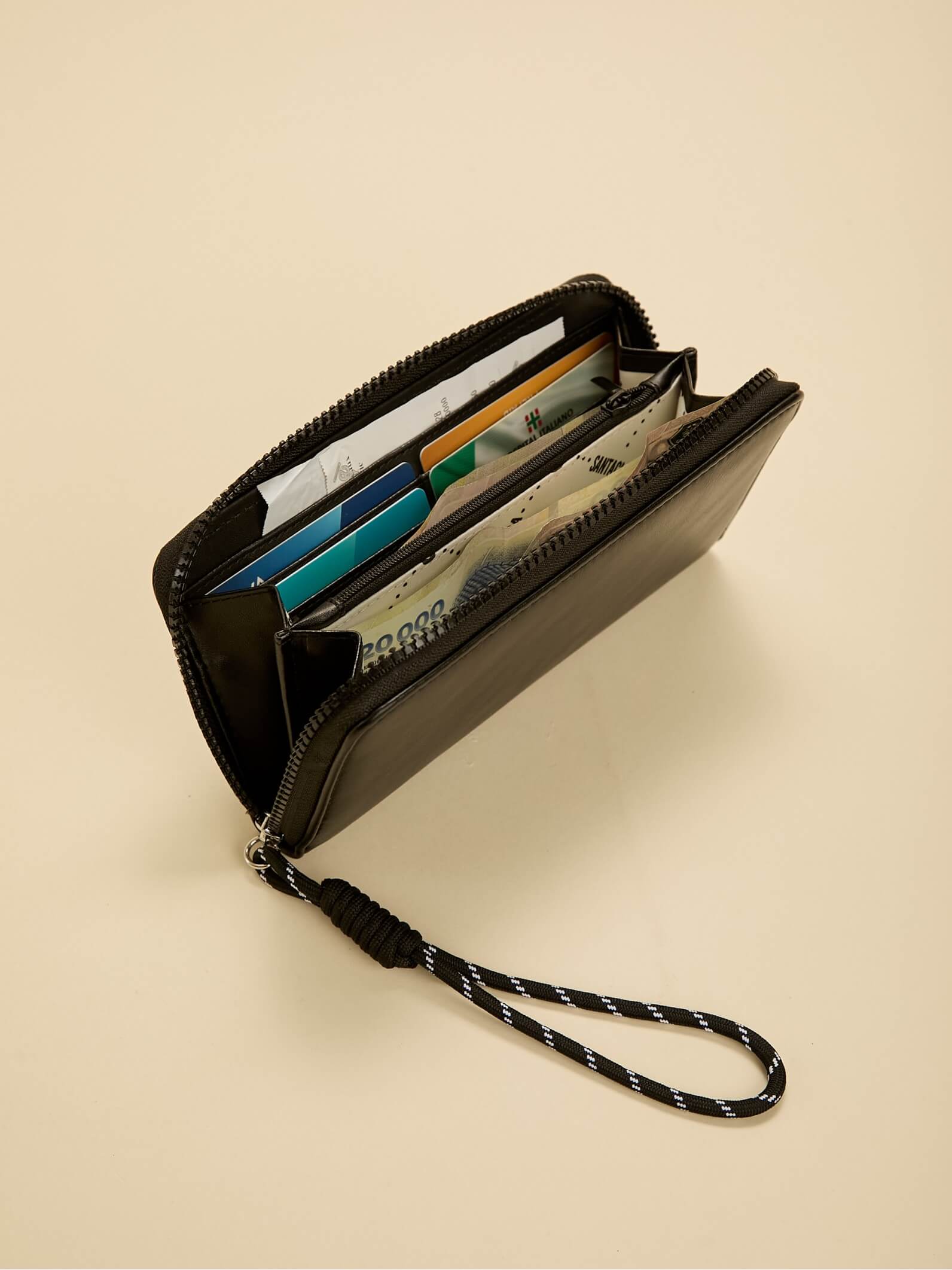 Billetera Lupe Negro Anticloning