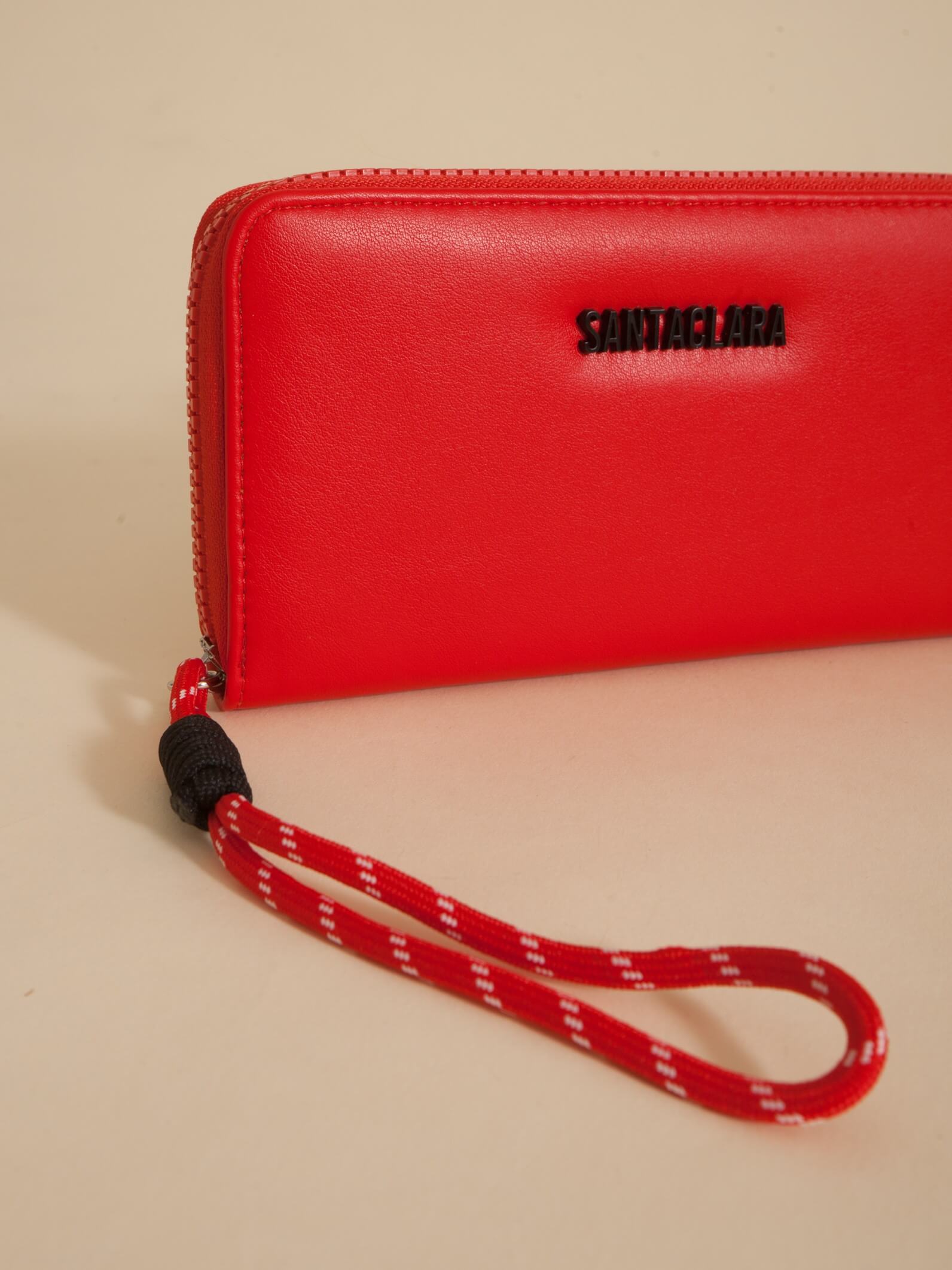 Billetera Lupe Rojo Anticloning