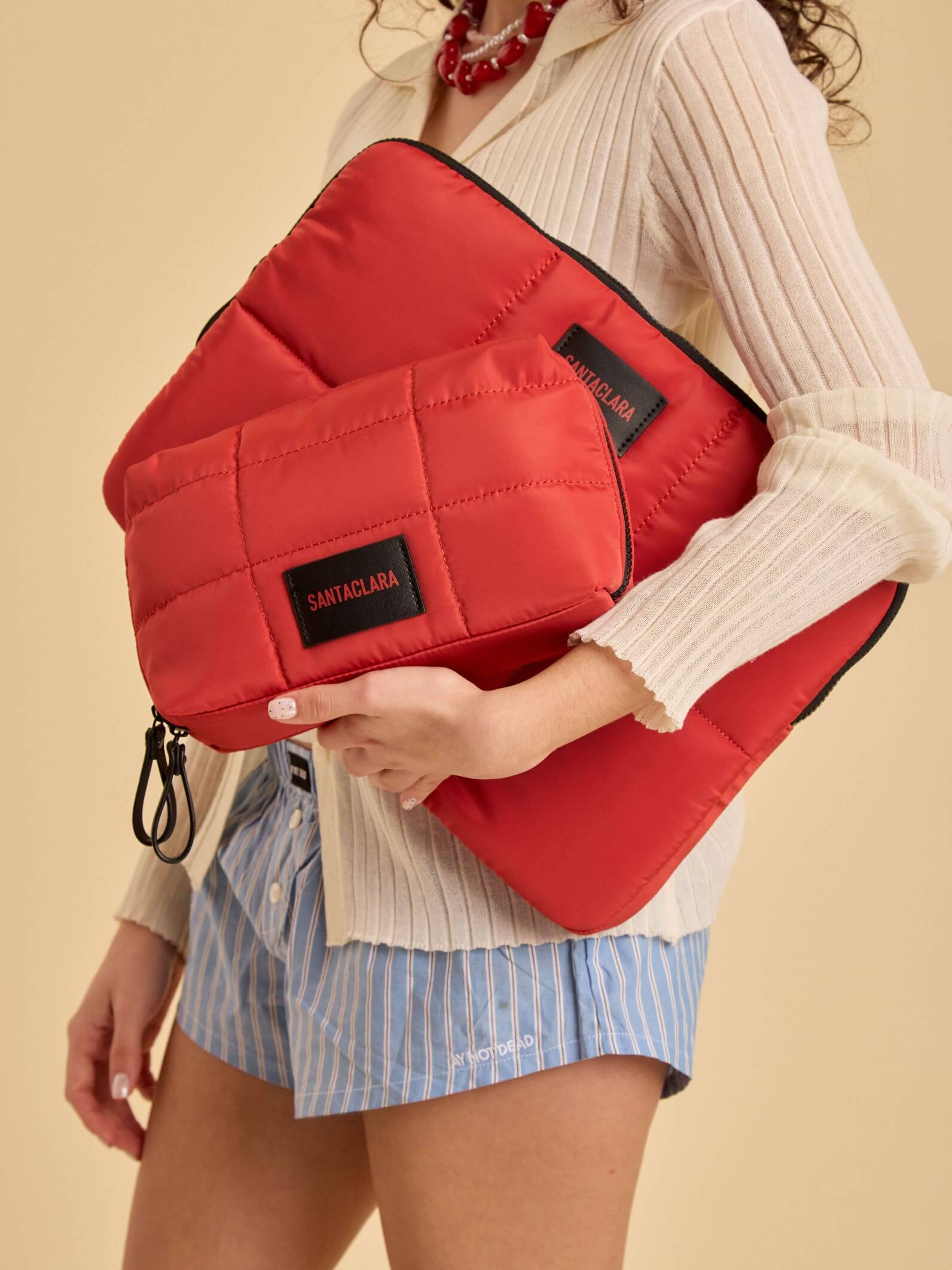 Porta Notebook Amalia Rojo
