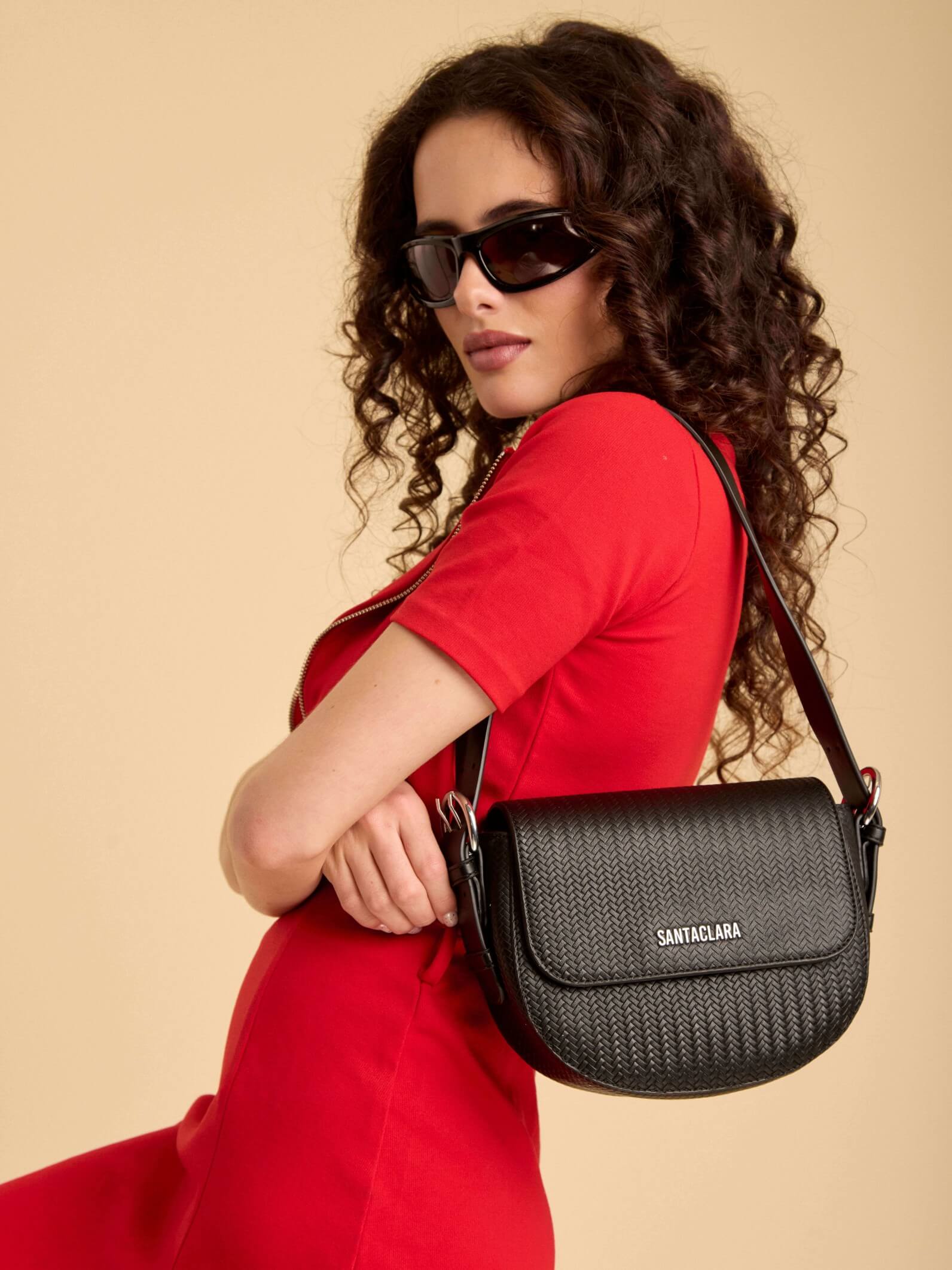 Bandolera Tressa Negro