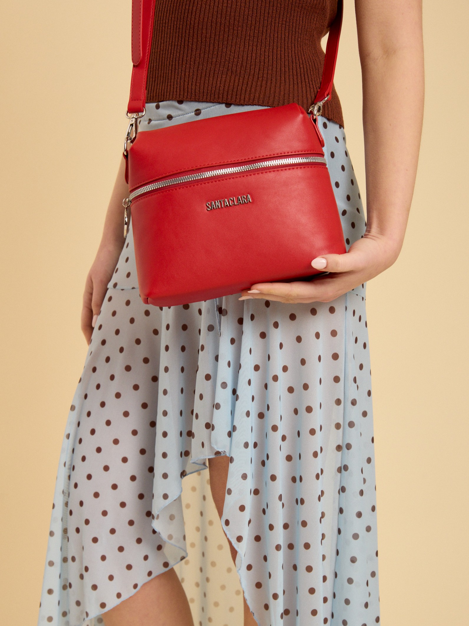 Bandolera Corina Rojo