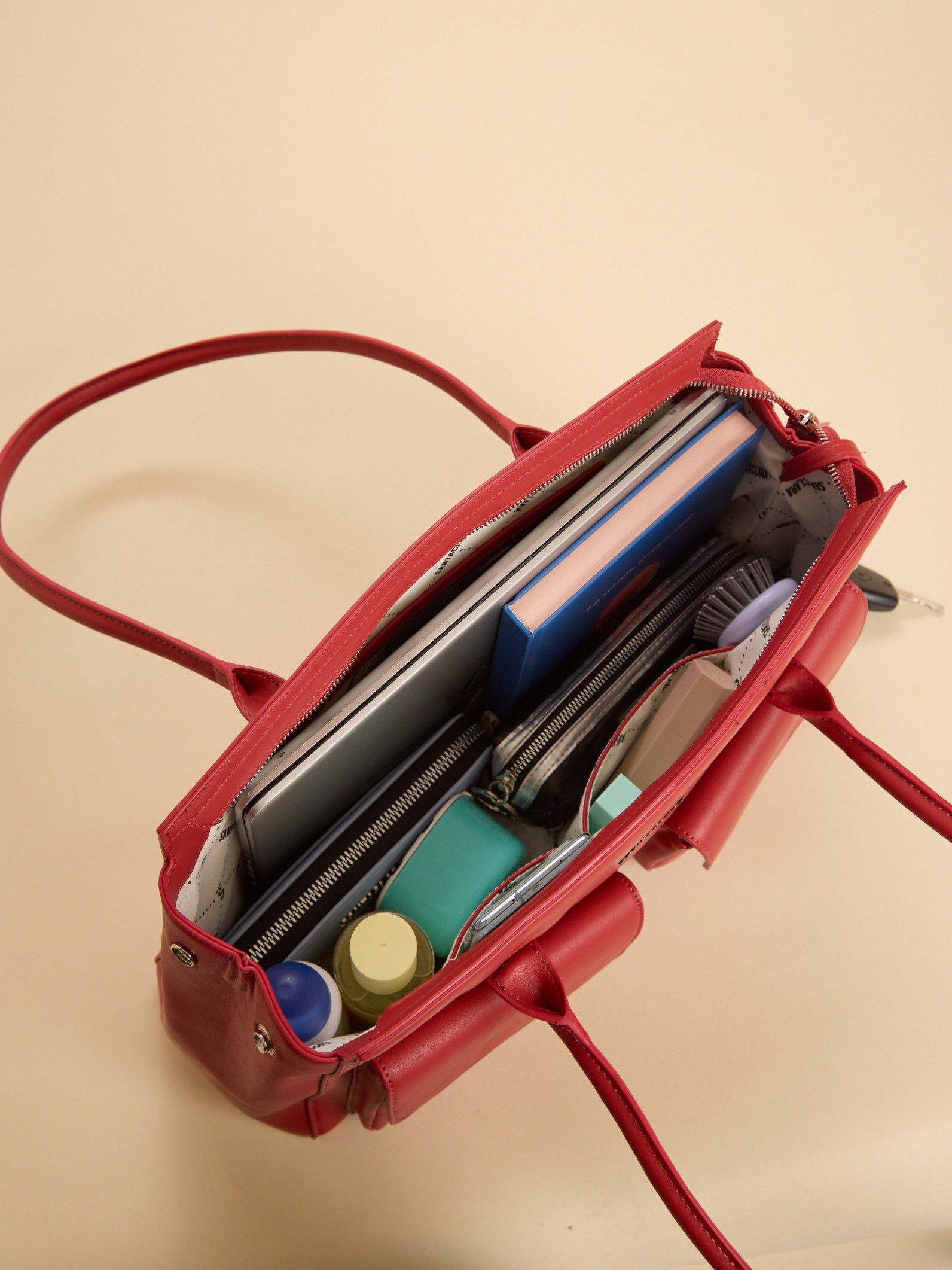 Cartera Renata Rojo