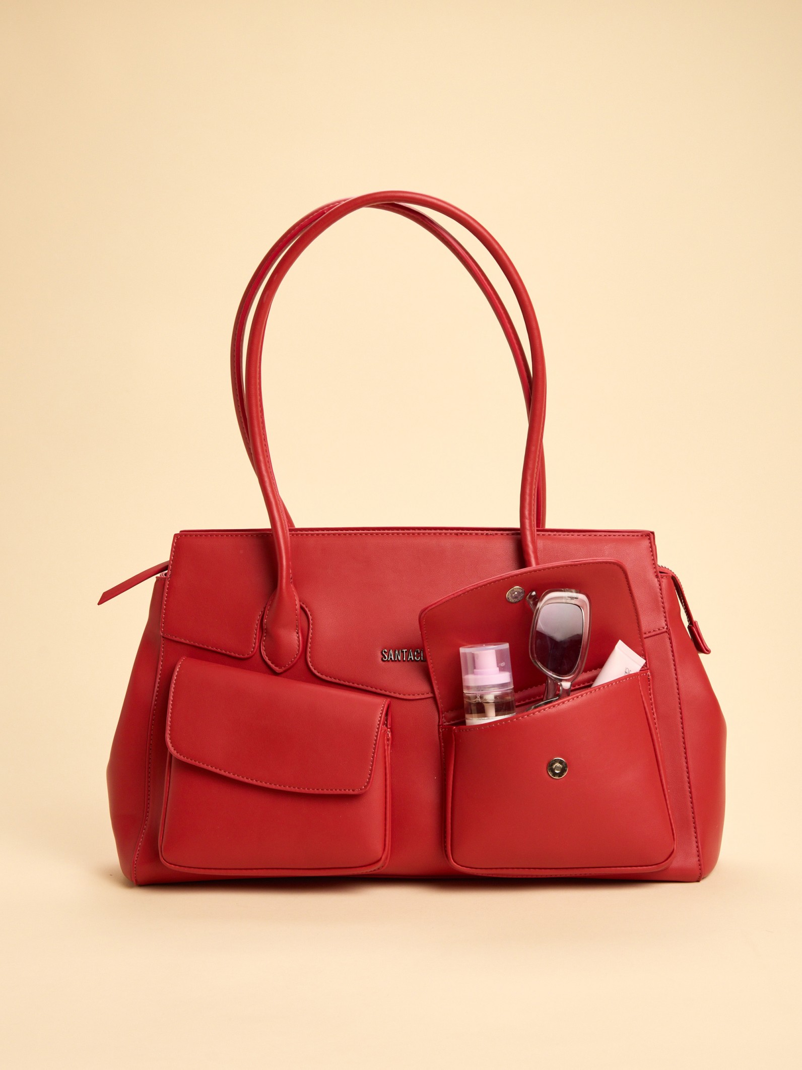 Cartera Renata Rojo