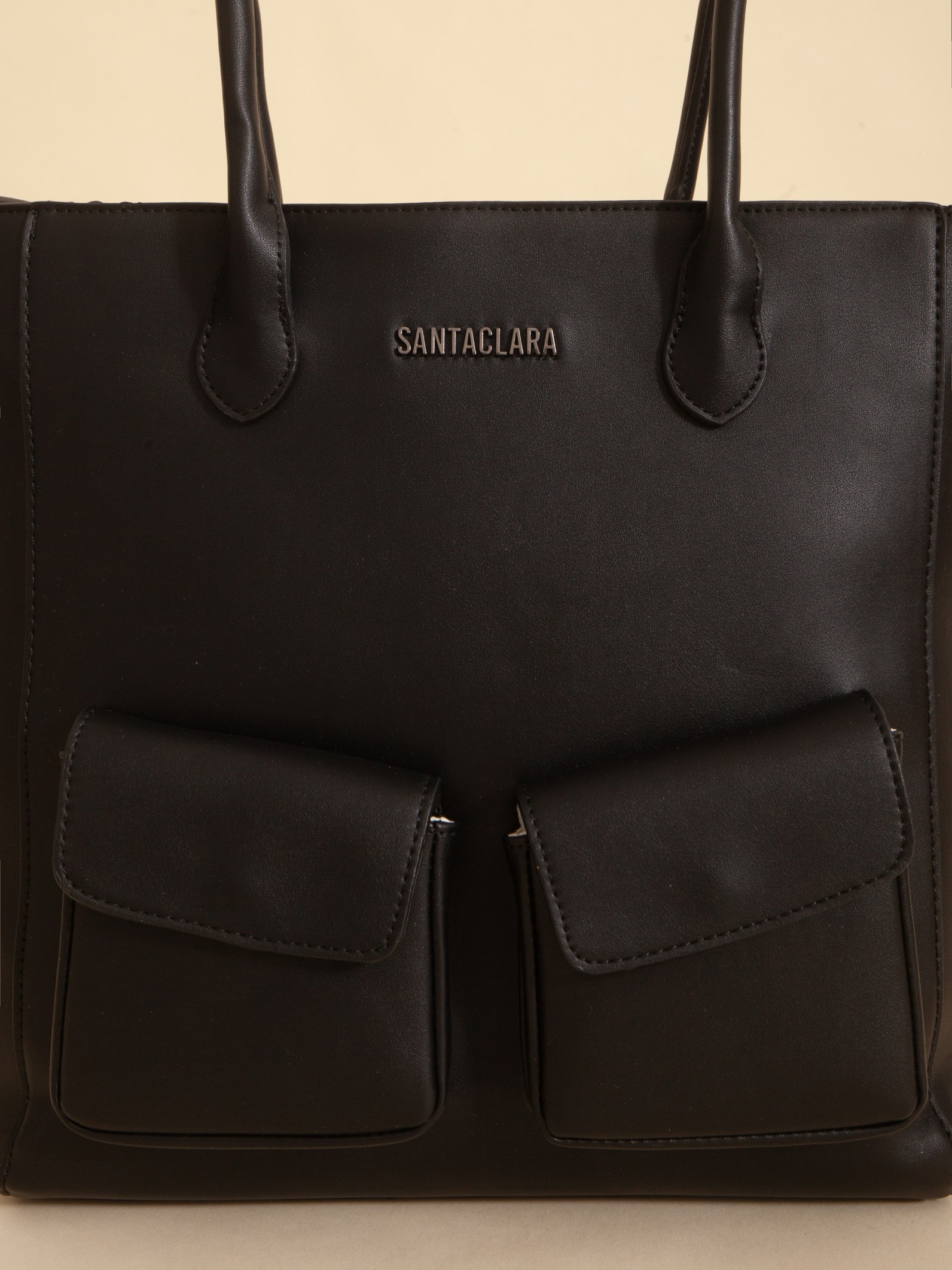 Cartera Shopper Renata Negro