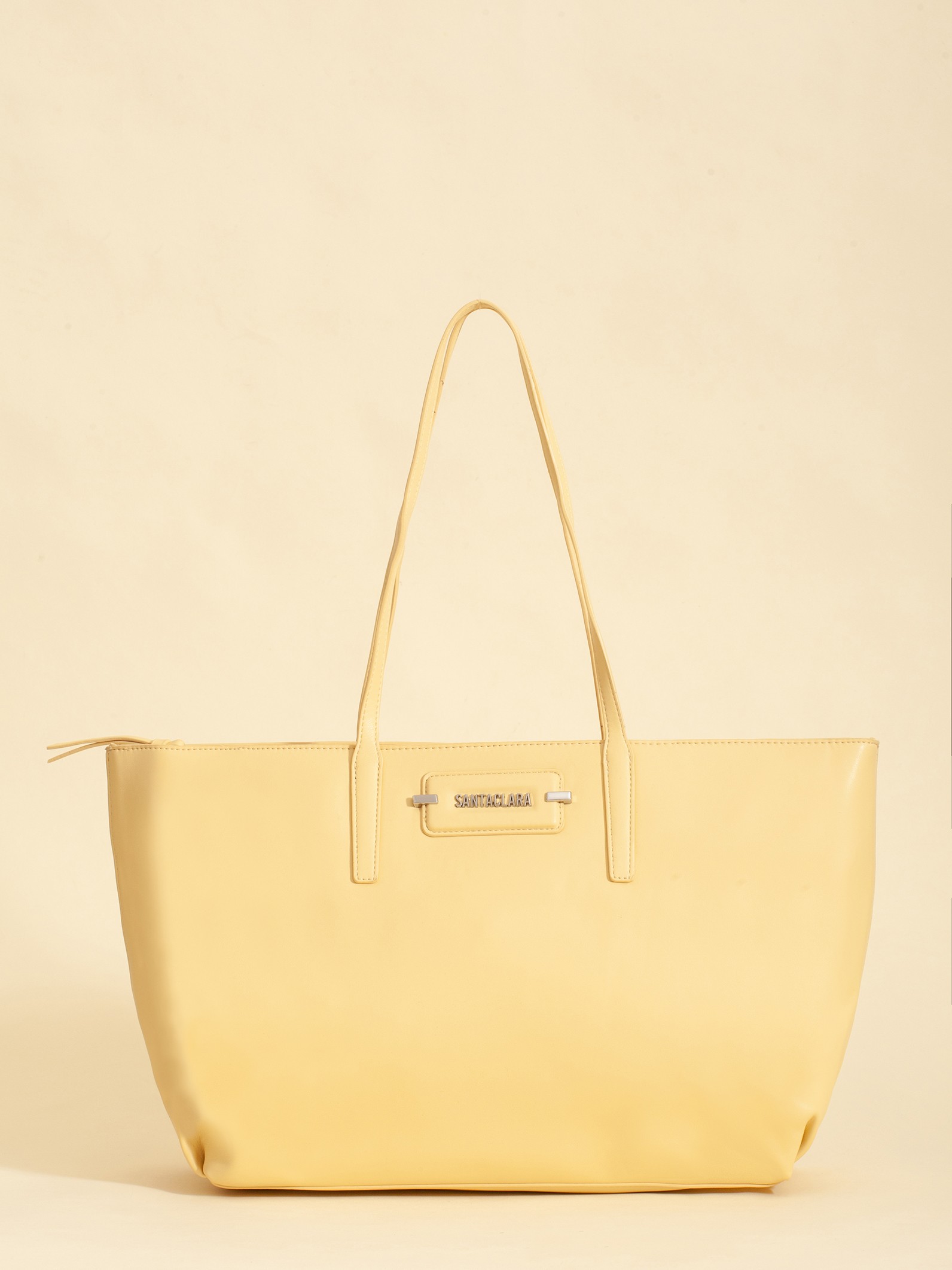 Cartera Shopper Dana Vainilla