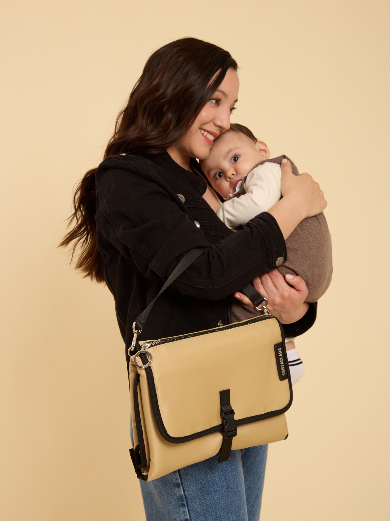 Cambiador Para Bebés Nido Beige