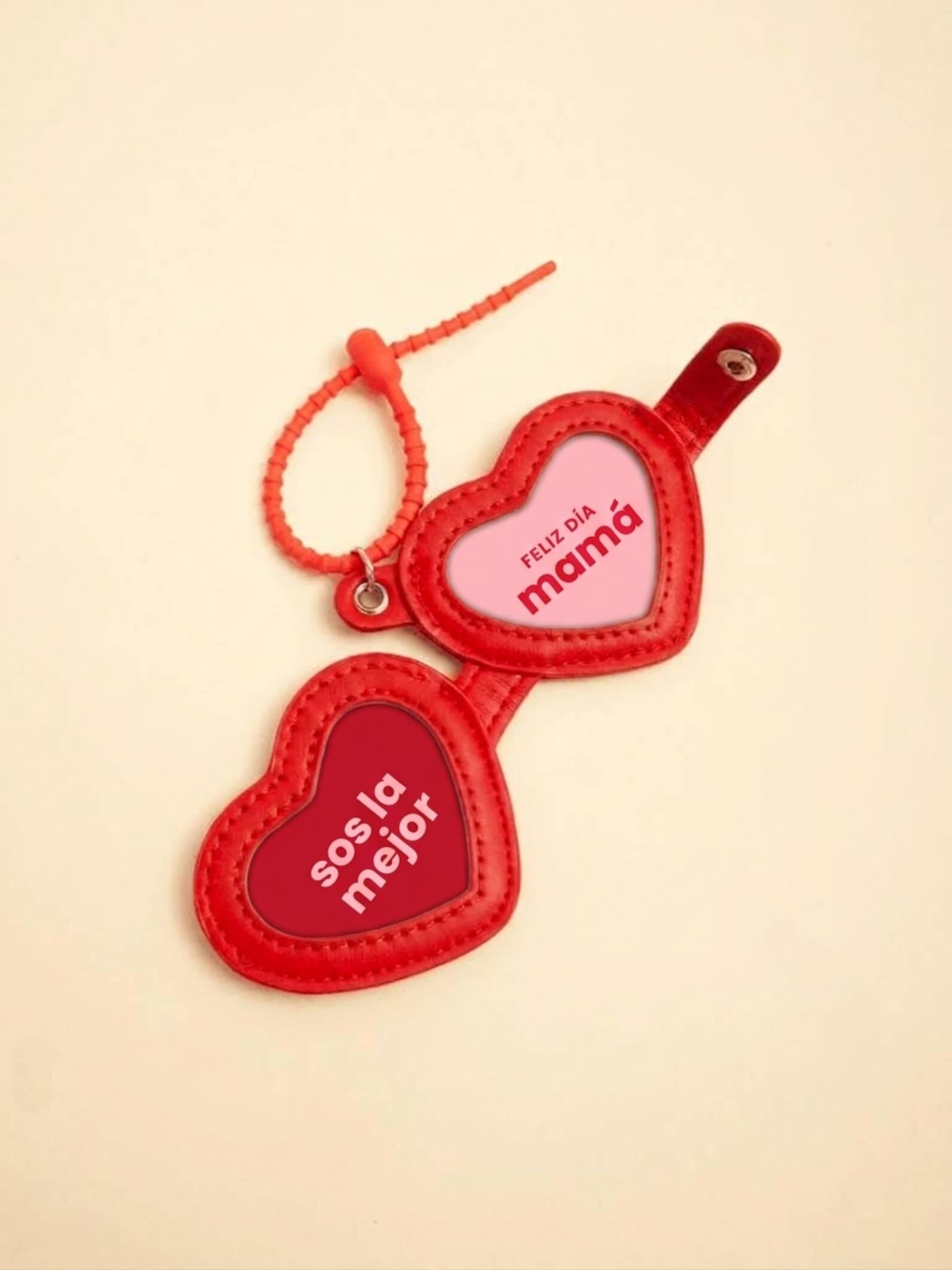 Charm Relicario Corazón Rojo